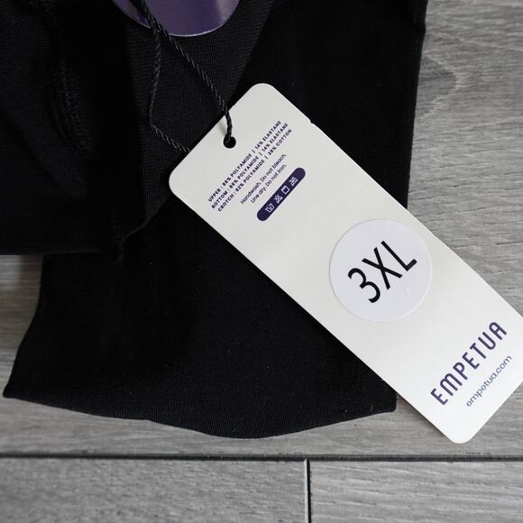 Empetua Tear Proof Shaping Tights Pantyhose Stocking High Waisted Sheer Black 3X - Picture 7 of 11